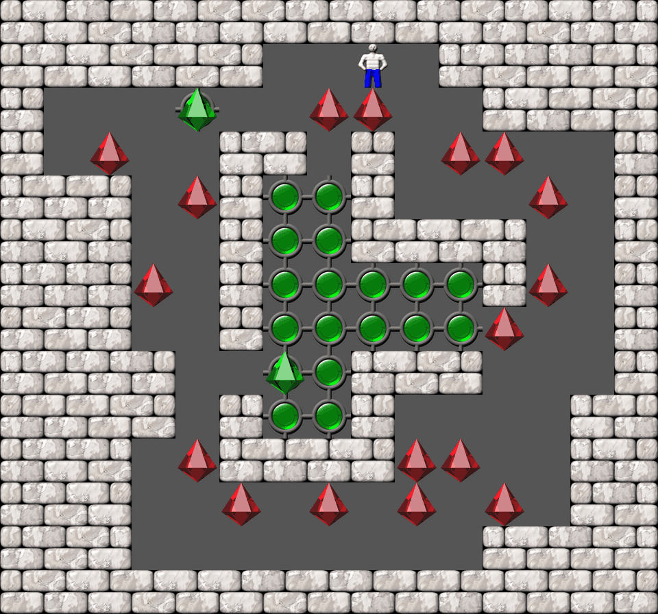 Sokoban Bugs1005 collections level 43